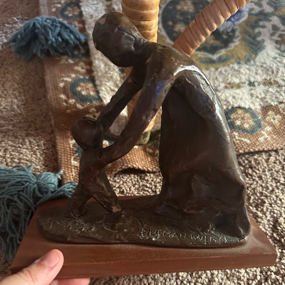 Vtg | Peter Lipman Bronze Sculpture